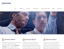 Tablet Screenshot of jamiesons.com.au